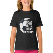 サッカーゴールキーパーギフトゴールキーパー スポーツキッズTシャツ