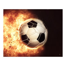 サッカーゴールポスター