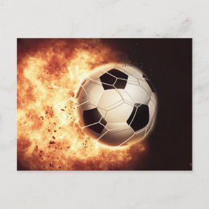 サッカーゴール ポストカード