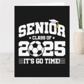 サッカーサッカークラス2025卒業シニア2025 カード (正面)