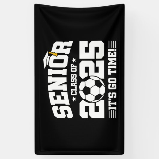 サッカーサッカークラス2025卒業シニア2025 横断幕 (縦)