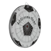 サッカーサッカーゲームルーム白黒ボール ダーツボード (正面左)