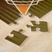 サッカーサッカースポーツボール ジグソーパズル (側面)