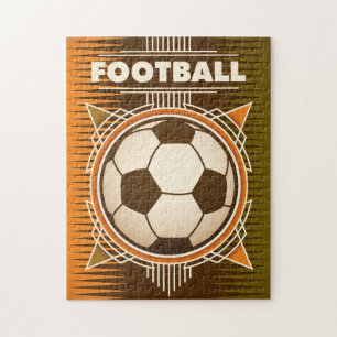 サッカーサッカースポーツボール ジグソーパズル