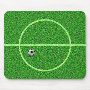 サッカーサッカーフィールドボール – マウスパッド
