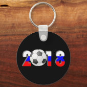 サッカーサッカー2018 キーホルダー (正面)