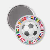サッカーサッカー2018 マグネット (正面/裏面)