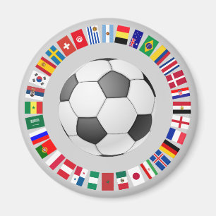サッカーサッカー2018 マグネット