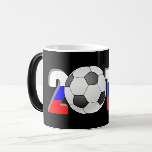 サッカーサッカー2018 モーフィングマグカップ (正面左)