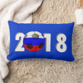 サッカーサッカー2018 ランバークッション (ブランケット)