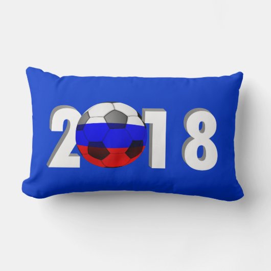 サッカーサッカー2018 ランバークッション (正面)