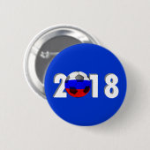サッカーサッカー2018 缶バッジ (正面&裏面)