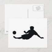 サッカーサッカー ポストカード (正面/裏面)