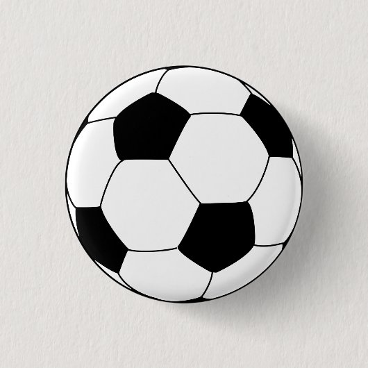 サッカーサッカー 缶バッジ (正面)