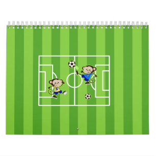 サッカーサル カレンダー