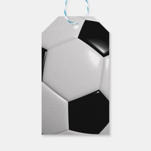 サッカーサンキューメッセージカード ギフトタグ (裏面)