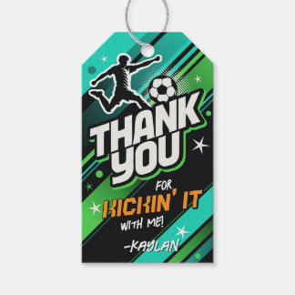 サッカーサンキューラベル ギフトタグ