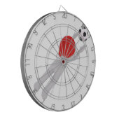 サッカーサンタクロース ダーツボード (正面左)