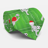 サッカーサンタ ネクタイ (ロール)