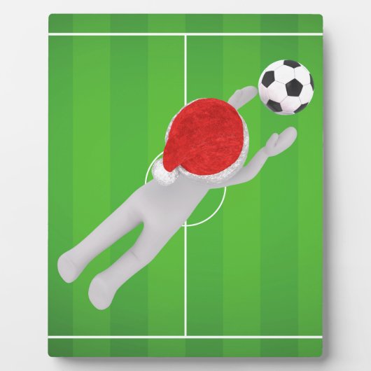 サッカーサンタ フォトプラーク (正面)