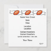 サッカーサンタ 招待状 (裏面)