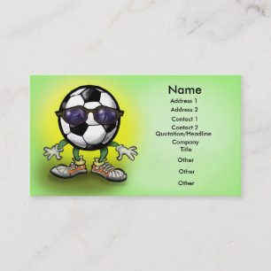 サッカーシェード 名刺