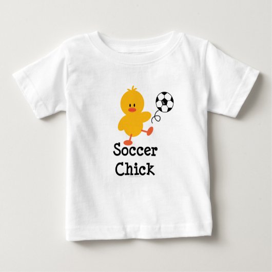サッカーシックベビーTシャツ ベビーTシャツ (正面)