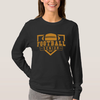サッカーシニアナイトサッカーシニアフットボールシニアエグザート2025卒業生 Tシャツ