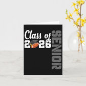 サッカーシニアCl Of 2026卒業シニア26 Gr カード (黄色い花)