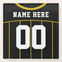 サッカーシャツの名前と番号のカスタム