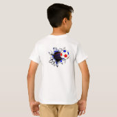 サッカーシャツ Tシャツ (裏面フル)