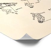 サッカーシューズ1993特許アート – オールドピーパー ポスター (角)