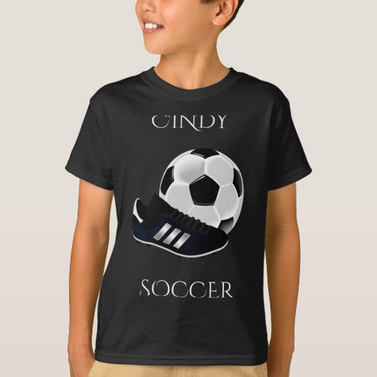 サッカーシューズ オリジナルTシャツ Tシャツ (正面)