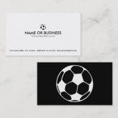 サッカーシンプル選手 名刺 (正面/裏面)