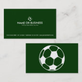 サッカーシンプル選手 名刺 (正面/裏面)