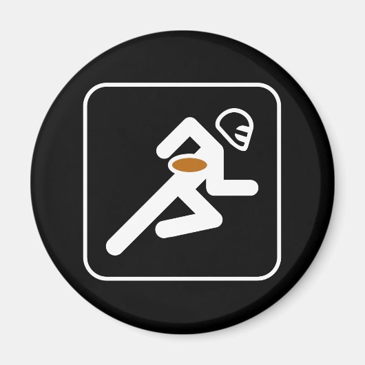 サッカーシンボル磁石 マグネット (正面)