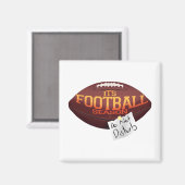 サッカーシーズンはスポーツギャグを邪魔しない マグネット (正面/裏面)