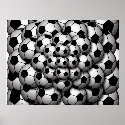 サッカーシーズンポスター ポスター (正面)