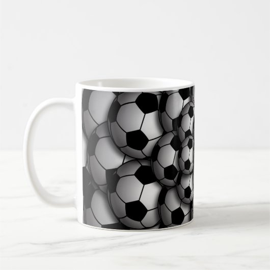 サッカーシーズン コーヒーマグカップ (左)