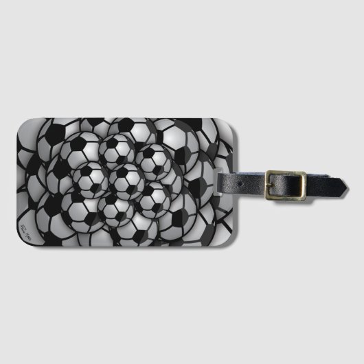 サッカーシーズン ラゲッジタグ (正面横)