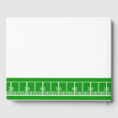 サッカージェンダーが赤ちゃんシャワーを明らかにするゲストブック ゲストブック (裏面)