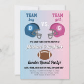 サッカージェンダーリビールパーティの招待状 招待状 (正面)