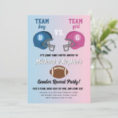 サッカージェンダーリビールパーティの招待状 招待状 (スタンド正面)