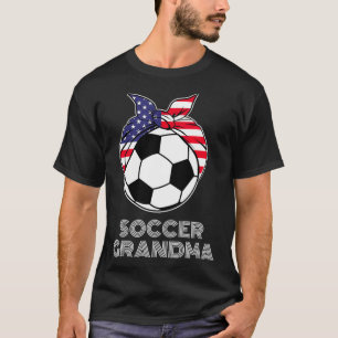 サッカージェージ おばあちゃん 祖父母 アメリカ サッカー Tシャツ