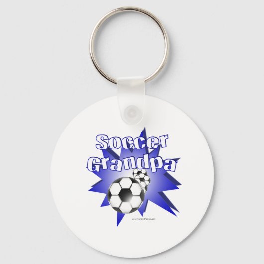 サッカージジイ キーホルダー (正面)