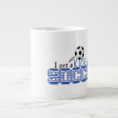 サッカージャンボマグ ジャンボコーヒーマグカップ (正面)