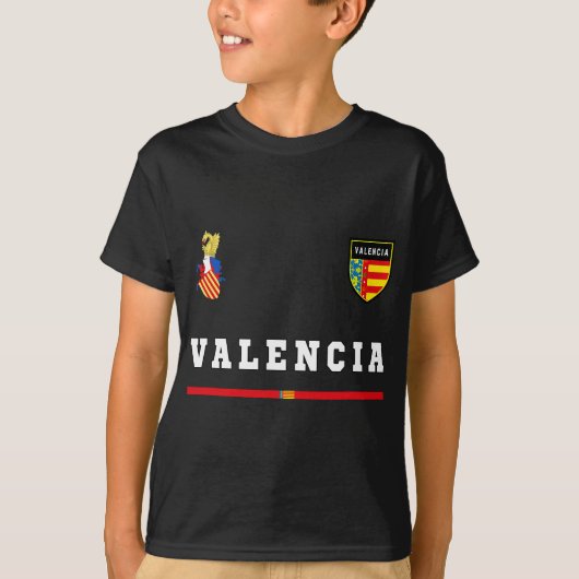 サッカージャージーティー国旗のサッカースペイン Tシャツ (正面)
