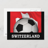 サッカースイス ポストカード (正面/裏面)