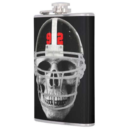 サッカースカル フラスク (左)