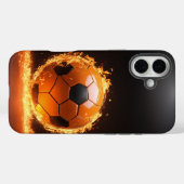 サッカースタイリッシュiPhone 16プラス&iPadケース Case-Mate iPhoneケース (裏面 (横))